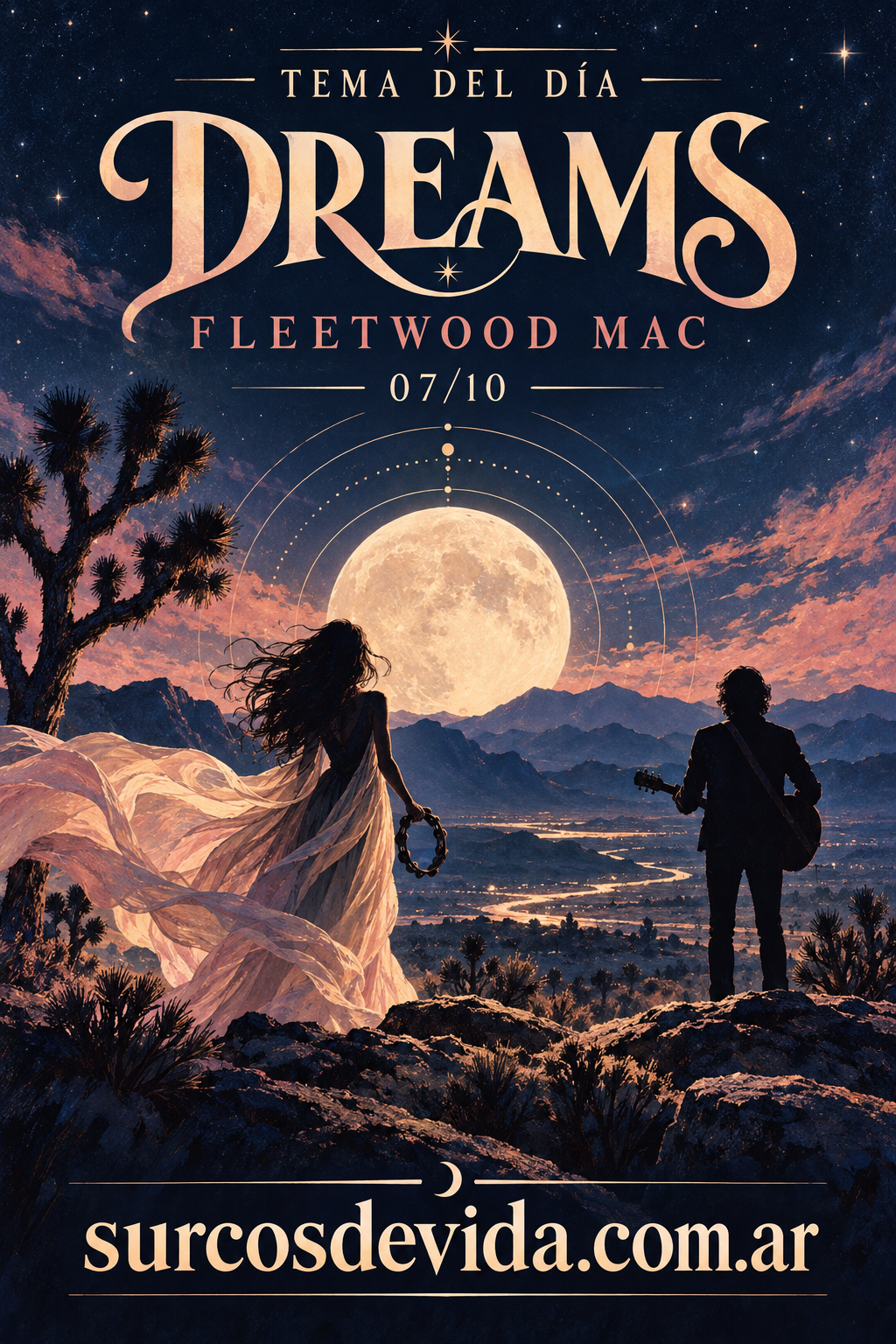 Ilustración de Dreams de Fleetwood Mac